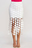 White skirt