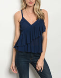 Navy Blue Top